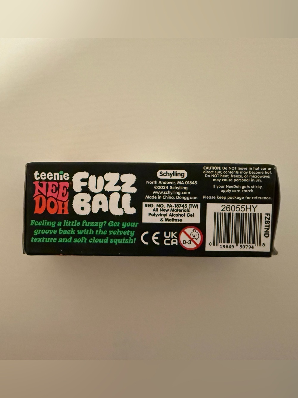 NeeDoh Teenie Fuzz Ball 3-Pack - Picture 6 of 6